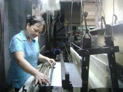 cách phân biệt lụa tơ tằm